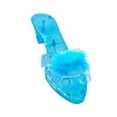 thumbnail image 3 of JWQFBC Princess Shoes Fancy Dress Multifunctional Beautiful Heels Slip on Shoe for Kids Blue, 3 of 9