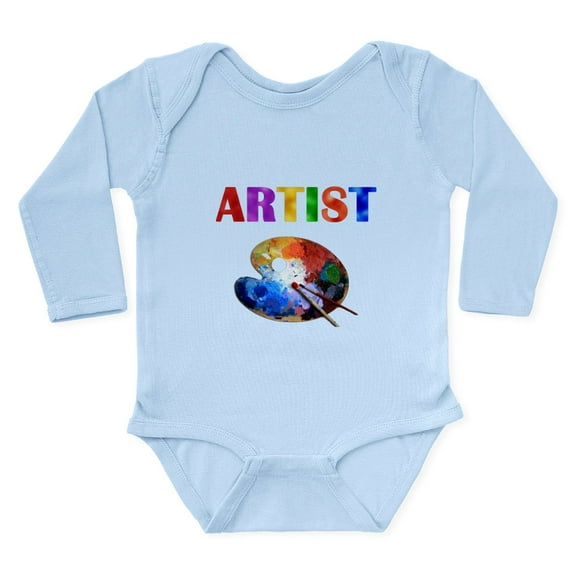 CafePress - Artist Body Suit - Long Sleeve Cotton Baby Bodysuit