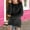Black, variant on OGLCCG Teens Girls' Fluffy Fuzzy Sweater Fashionable Long Sleeve Crewneck Jumper Tops Fall Winter Soft Warm Comfy Pullovers 5-15 Years