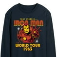 thumbnail image 3 of Marvel Iron Man - Band Tee Style - Men's Long Sleeve Graphic T-Shirt, 3 of 5