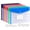 Horizontal Version, variant on 11-Hole Expanding File Pockets Assorted Colors, 11‑Hole Expanding File Pockets — 200 Sheet Capacity with Snap Button & Label, Transparent Organizer for 2/3/4 Ring(Vertical Version,6)