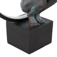 thumbnail image 4 of DecMode 15" Posing People Black Table Lamp with Shade, 4 of 9