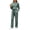 Army Green, variant on Tracksuits Women 2 Piece Set Long Sleeve V-Neck Button Tops Drawstring Straight Leg Pants Fall Loungewear Outfits(XX-Large,Purple)
