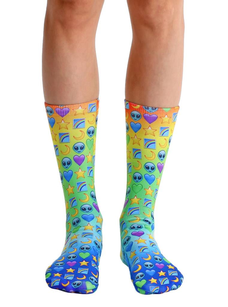 Emoji Cute Fun Popular Poo Express Crazy Soccer Dress Trouser Sock Women Botts 