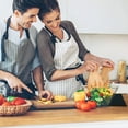 thumbnail image 3 of ACDANC Salad Hands Tosser Salad Servers Tongs Bamboo Kitchen Helper Pack of 2, 3 of 7