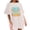 White, variant on IROINNID Fashion Women Loose Short Sleeve Comfy Summer Printed Casual Top Pullover T-shirt Spring