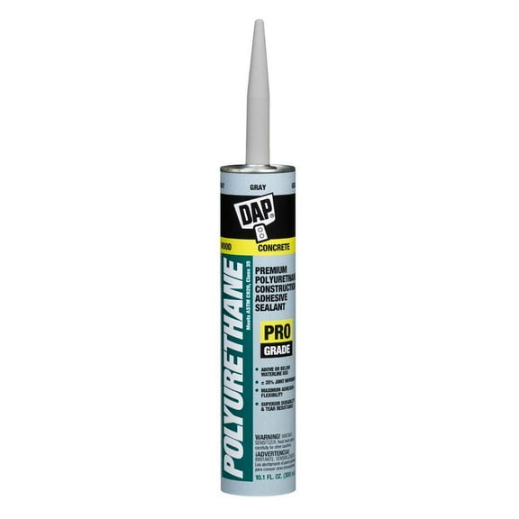 Dap 18814 10.1 oz. Premium Polyurethane Construction Adhesive Sealant, Gray