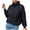 Black, variant on BLACK AND FRIDAY UP TO 50% OFF Toonshare Thicken Winter Padded Jacket Bulk-free Women's Stylish Slimming Thickened Warm Long Sleeve Down Jacket Long Sleeve Cotton Jacket Khaki M