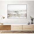 thumbnail image 2 of Giant Art Canvas  32x24 Breaking Waves Framed in White, 2 of 3