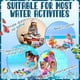thumbnail image 4 of 40 piezas de juguetes de piscina para buceo, juguetes de buceo de colores para el verano con 2 cajas, juego de juguetes de natación submarina para fiestas, cumpleaños, bodas, decoración, gemas, 4 of 6