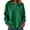 Green-Inverlee Sweatshirt, variant on Inverlee Women's Fake Shirt Collar V Layer Pullover Sweatshirt Long Sleeve Drop Shoulder Multi Color Casual Commute Tops Gray (S-XXXL)