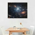 thumbnail image 2 of JRXY First Image Poster Deep Field Image Galaxy Wall Art Picture Print Canvas Painting Canvas Wall Posters Art Picture Print Modern Family Decor Posters pattern3, 2 of 4