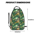 thumbnail image 2 of Naloa Vegan 2Pcs Anti-Kick Back Seat Cover Kick Mat, Car Seat Protector with 3 Storage Pockets, 2 of 8