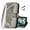 Gray, variant on DaXi for Samsung Galaxy A15 5G Phone Case Wallet, Butterfly Embossed Flip Cover with Credit Card Holder -Rose Gold