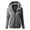 Gray, variant on Vinsonshop Fleece Hoodie Womens Jacket with Hood Womens Fleece Jacket Womens Fleece Zip Up Jacket Warm Jackets for Women Plain Hoodies for Women Hoodies with Zipper Black L