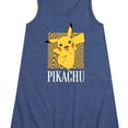 thumbnail image 3 of Pokémon - Hypnotic Pikachu Art - Youth Girls A-line Dress, 3 of 5