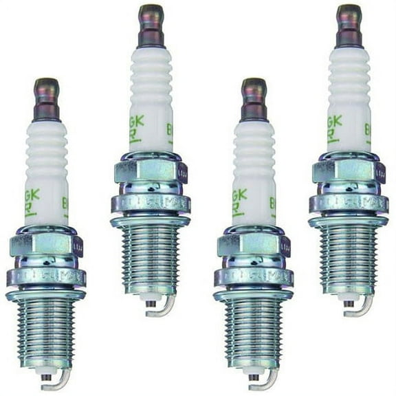 NGK 4 Pack of Genuine OEM Spark Plugs # BKR5E-4PK