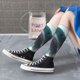 thumbnail image 5 of Fotbe Surfing Shark Calcetas Divertidas Estampadas para Hombre y Mujer, Calcetas de Algodón hasta la Rodilla para Caminar, Correr, Enfermería y Embarazo, 5 of 6