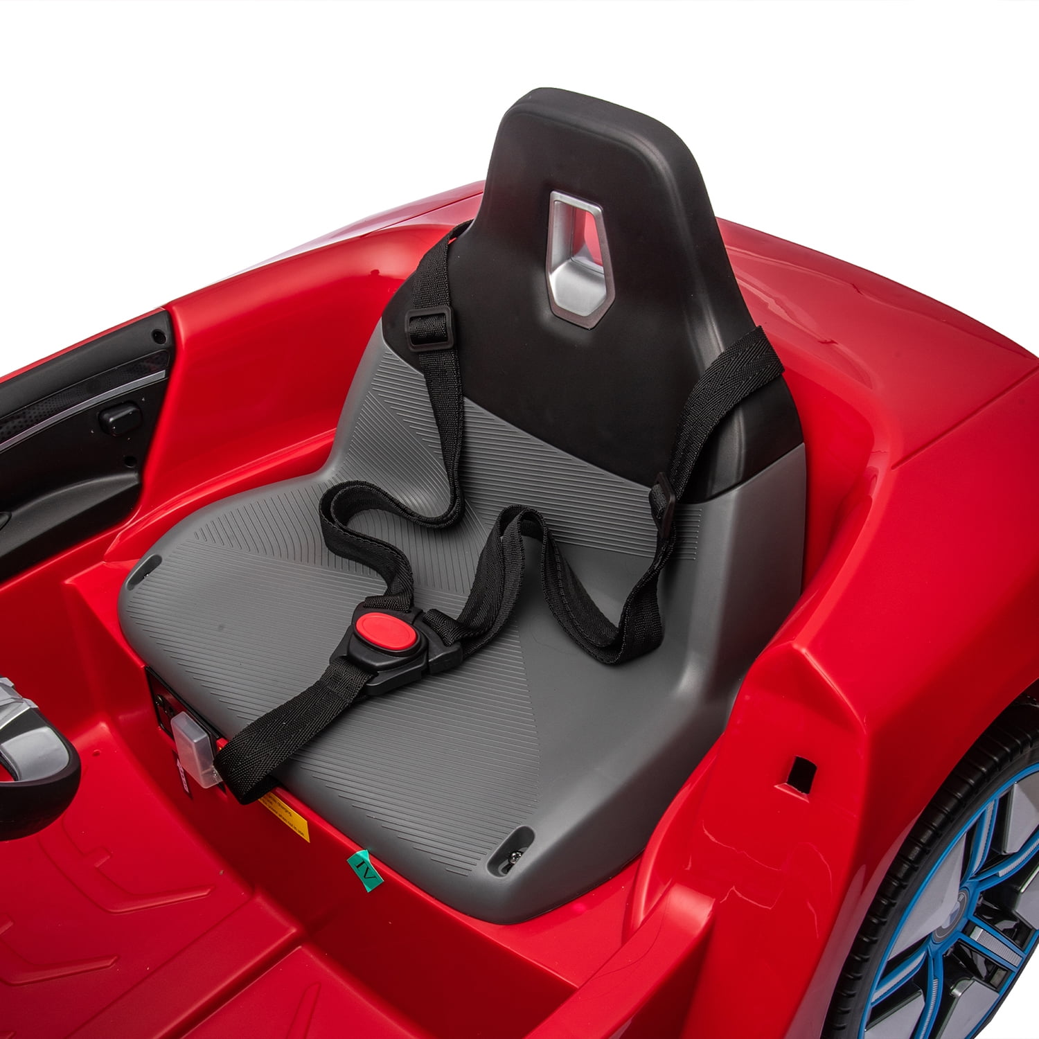 CIPACHO Licensed BMW I4, 12v Kids Ride On Car with 2.4G Parents Remote Control, Electric Car for Kids, 3 Speed Adjustable, USB, MP3, Bluetooth, Red