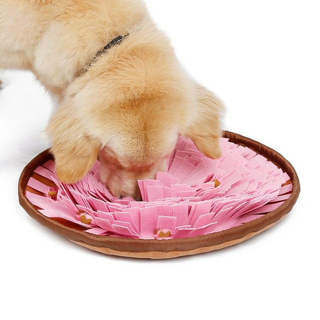 Pet Snuffle Mat for Dogs Interactive Feed Game for Boredom Encourages Natural Foraging Skill Dog Treat Dispenser
