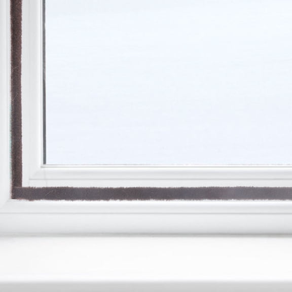UPOUART Brown Soundproof Door and Window Sealing Strip, Flexible, Weatherproof Seal, Easy to Install