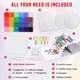 thumbnail image 2 of Kit Fuse Beads QUEFE, 5200 unidades, con tableros perforados y papel de planchar, 2 of 7