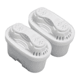 thumbnail image 2 of NISPIRA Water Filter Replacements 6-Pack – For Mavea Maxtra 1001122 Pitcher, Brita Maxtra+ Compatible, White 2 of 5