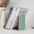 thumbnail image 6 of Picia Tropical Pineapple Pattern Wood Bookends for Shelves,Non-slip Bookends, Heavy Duty Wooden Bookend Support,1 Pair, 6 of 8