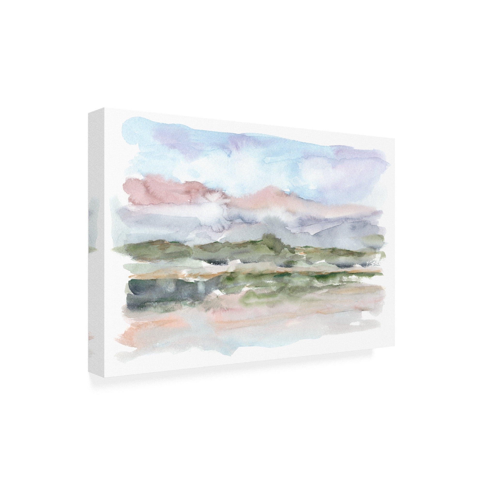 Trademark Fine Art 'Mountain Watercolor V' Canvas Art by Ethan Harper
