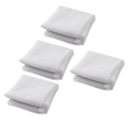 - Household Mesh Tea Herbal Drawstring Filter Strainer Cloth Bag Off white 4 Pcs