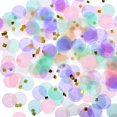 thumbnail image 1 of CXBLXCOO Unicorn Confetti 1 Inch Round Tissue Paper Table Confetti Unicorn Party Decoration, 1.76 oz, 1 of 7