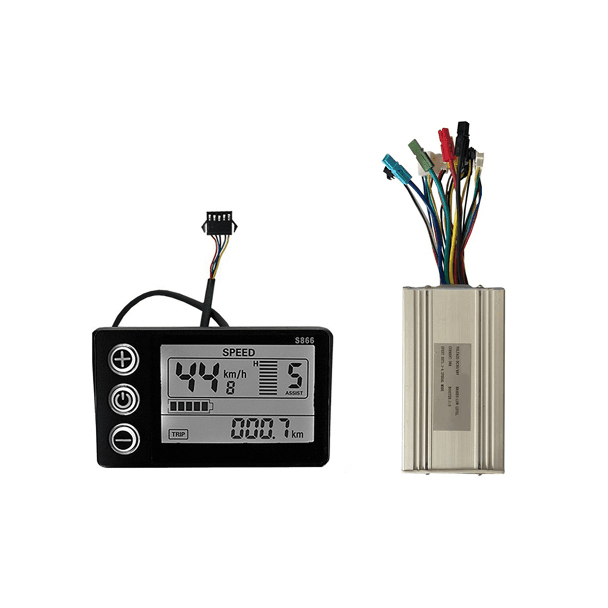 EBike Mountain Bike Skateboard LCD Meter Controller Jiannuo Small Kit