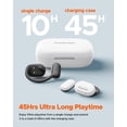 thumbnail image 4 of Auriculares Open Ear truefree O1 Bluetooth 5.3 inalámbricos blancos, 4 of 8