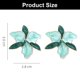 thumbnail image 3 of Pendientes de hoja de regalo, pendientes de plantas para niñas adolescentes, joyería de mujer, accesorios de playa de moda, 3 of 6