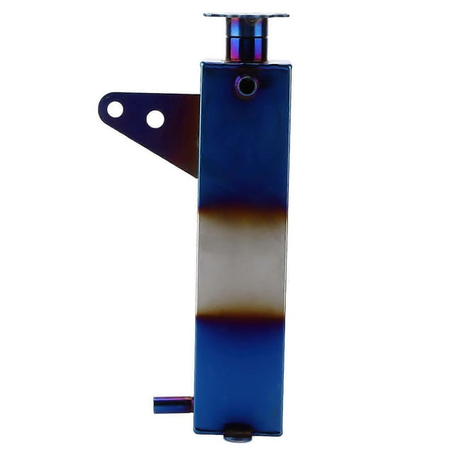 500ML Square Radiator Coolant Oil Catch Can Tank Aluminium Alloy Universal Auto Parts