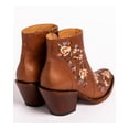 thumbnail image 7 of Shyanne Women's Millie Floral Embroidered Booties Round Toe Brown 9 1/2 M  US, 7 of 7
