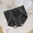 thumbnail image 6 of 2 Pack Teens Girls Underwear Cotton High Waisted Panties 9-14 Years Juniors Kids Solid Stretchy Breathable High-Cut Butt Lifting Briefs, 6 of 8