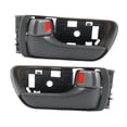 thumbnail image 2 of Manijas de puerta interiores de 2 piezas 69205-ae010 para 2004-2010 Asas grises, 2 of 8