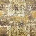 thumbnail image 2 of 3 Piece Gold Yellow Taupe Brown Queen Comforter Set Luxury Royal Velvet Bedding with Pillow Shams-Nish (King (3 Piece)), 2 of 3