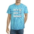 thumbnail image 1 of Be A Nice Human Tie Dye Cyclone Men -Smartprints Designs, Male Large, 1 of 2