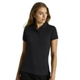 thumbnail image 2 of Tee Jays Womens Heavy Short Sleeve Polo Shirt, 2 of 3