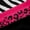 Black White Hot Pink, variant on Manfei Zebra Cheetah Print Black Out Curtains, Geometric Stripe Curtains Pack of 2 (42x63 Each), Brown White Black Aesthetic Bedroom Curtains for Girls, Luxury Bedroom Decor