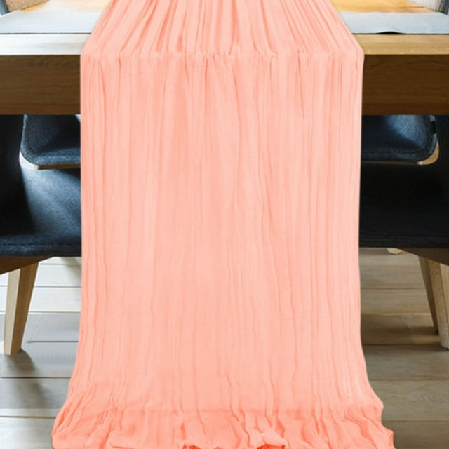 Fiudx Bandera de Mesa Americana, Elegante Diseño de Gasa Plisada, Material Ligero y Fácil de Limpiar, Mejora La Decoración Al Instante, Ideal para Bodas, Fiestas y Festividades, Elegante Anfitrión de