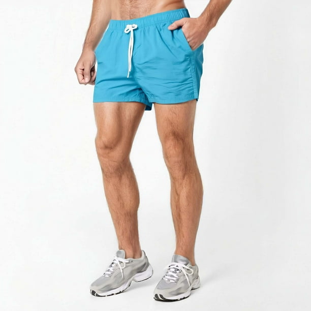 WILLBEST Pantalones Cortos Cargo para Hombre, Deportivos, Informales, para Correr, Finos, de Poliéster, para Monopatín, Gimnasio, Ejercicio, Tres Cuartos