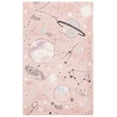 thumbnail image 2 of SAFAVIEH Carousel Kids Planets and Stars Area Rug, Pink/Purple, 3'3" x 5'3", 2 of 11
