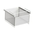 thumbnail image 4 of Cesta extraíble para armario, fácil de instalar, organizador debajo del armario, almacenamiento para guardarropa Blanco, 4 of 9