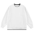 thumbnail image 1 of pstuiky camisetas de manga larga para hombre, Camiseta deportiva de dos piezas para hombre, estilo casual, transpirable, con cuello redondo y manga larga, de color liso xxl, 1 of 6