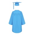 thumbnail image 2 of renvena Robe de Collation des Grades pour Enfants avec Pompon Uniforme Scolaire Bleu 24, 2 of 6