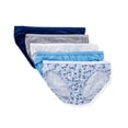thumbnail image 2 of Hanes Ultimate Comfort Cotton Women's Bikini Panties 5-Pack, 2 of 6