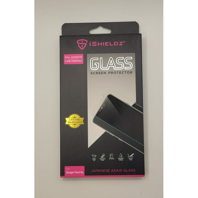 iShieldz Asahi Tempered Glass Screen Protector for Google Pixel 6a - 9H Hardness - Ultra-Thin - Eco-Friendly Packaging
